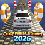 Play Crazy Police Car Stunts 2026 now!
