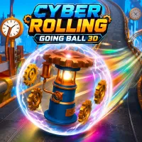 Cyber Rolling Going Ball 3D - free online game
