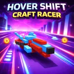 Play Hover Shift Craft Racer now!
