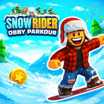Play Snow Rider Obby Parkour now!
