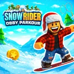 Play Snow Rider Obby Parkour now!