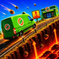 Turbo Delivery: Lava Escape - free online game