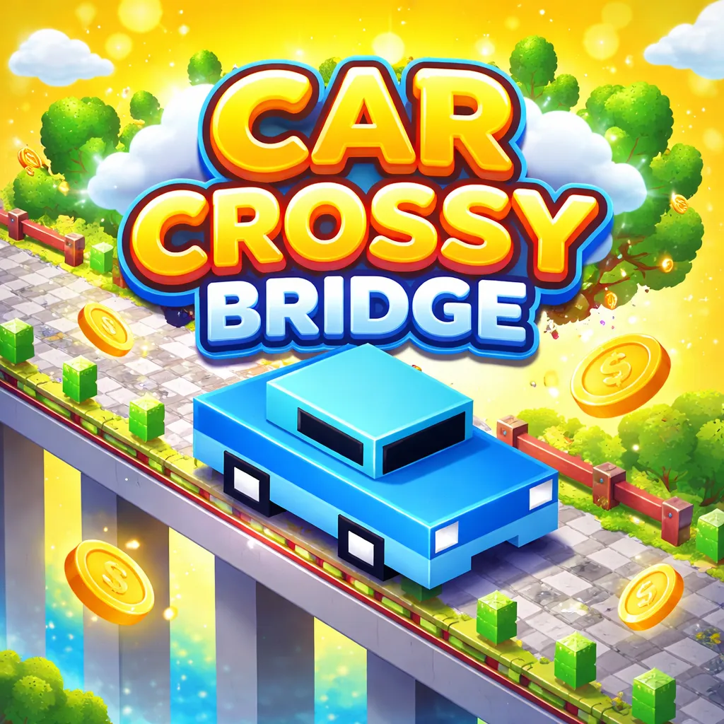 Play Car Crossey Bridge Game now!