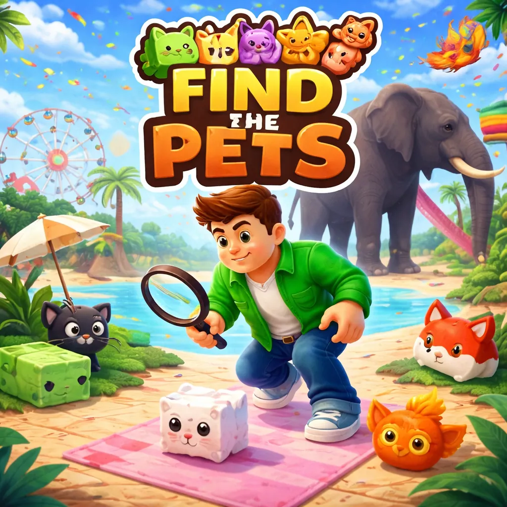 Play Find The Pets now!