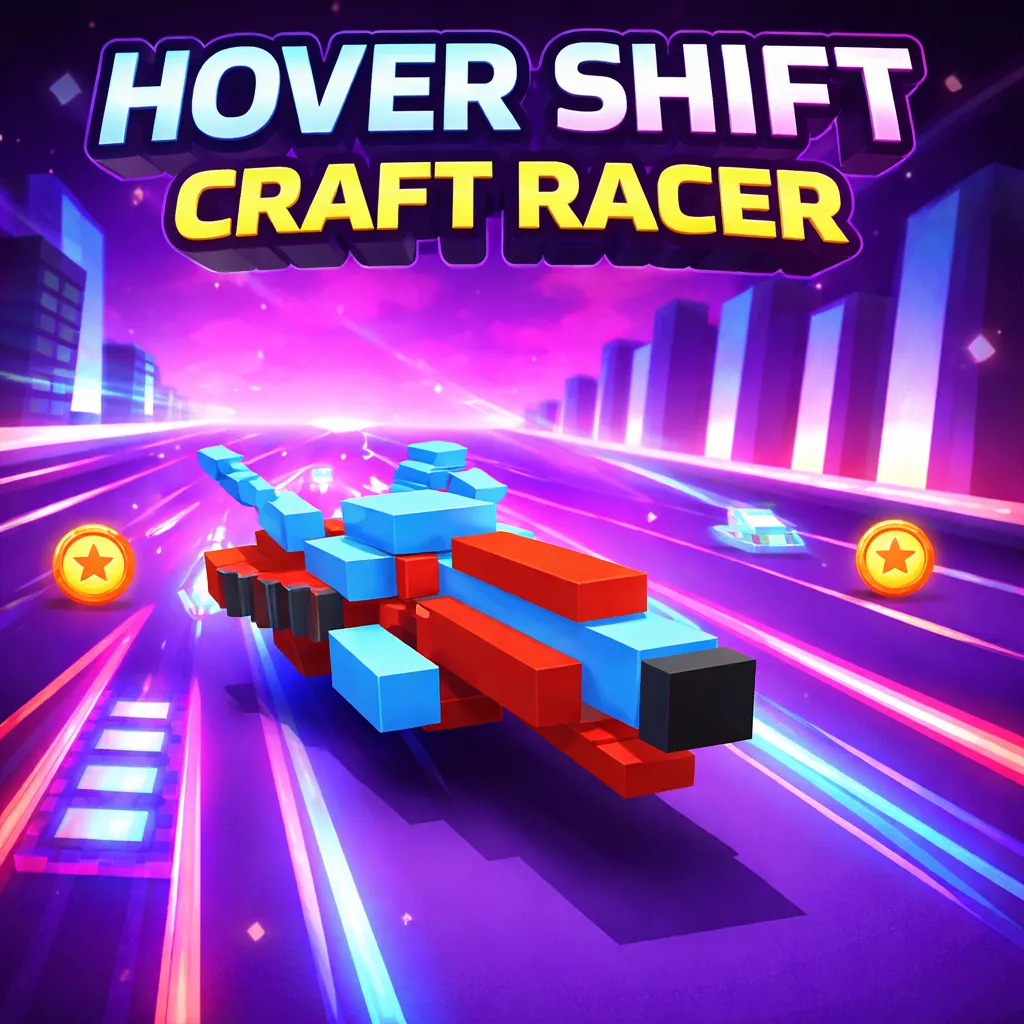 Play Hover Shift Craft Racer now!