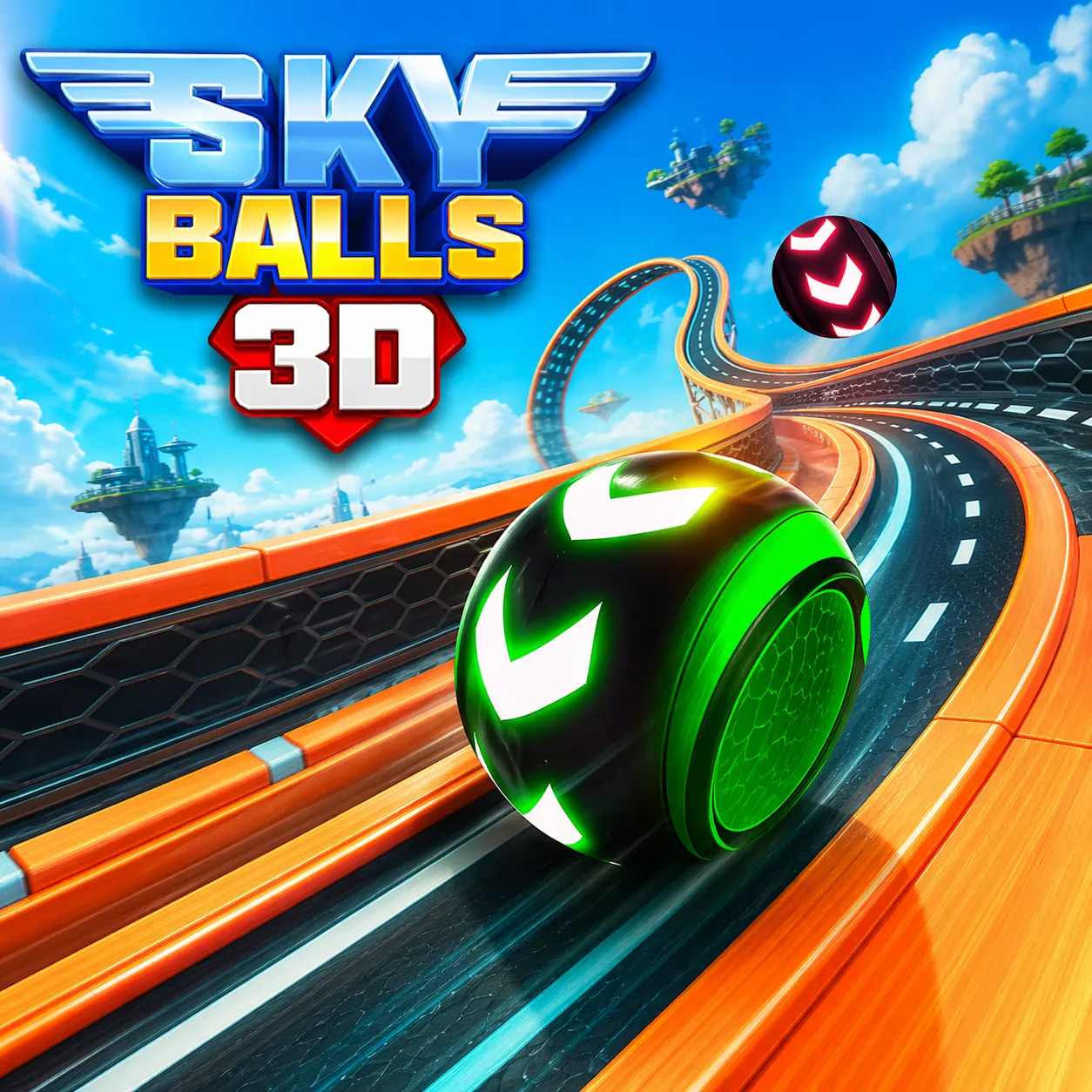 Play Sky Balls 3D now!
