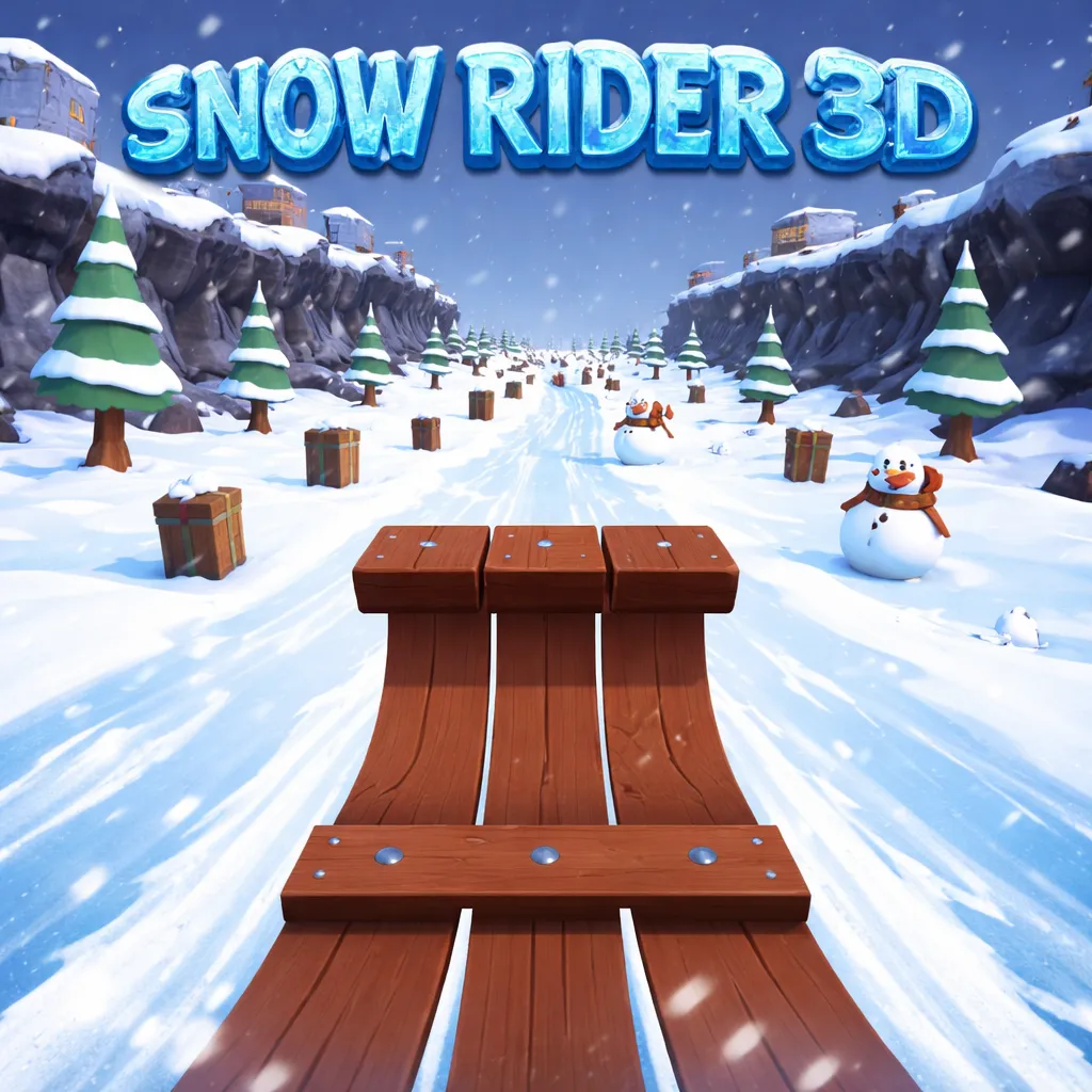 Play Snow Slider 3D now!