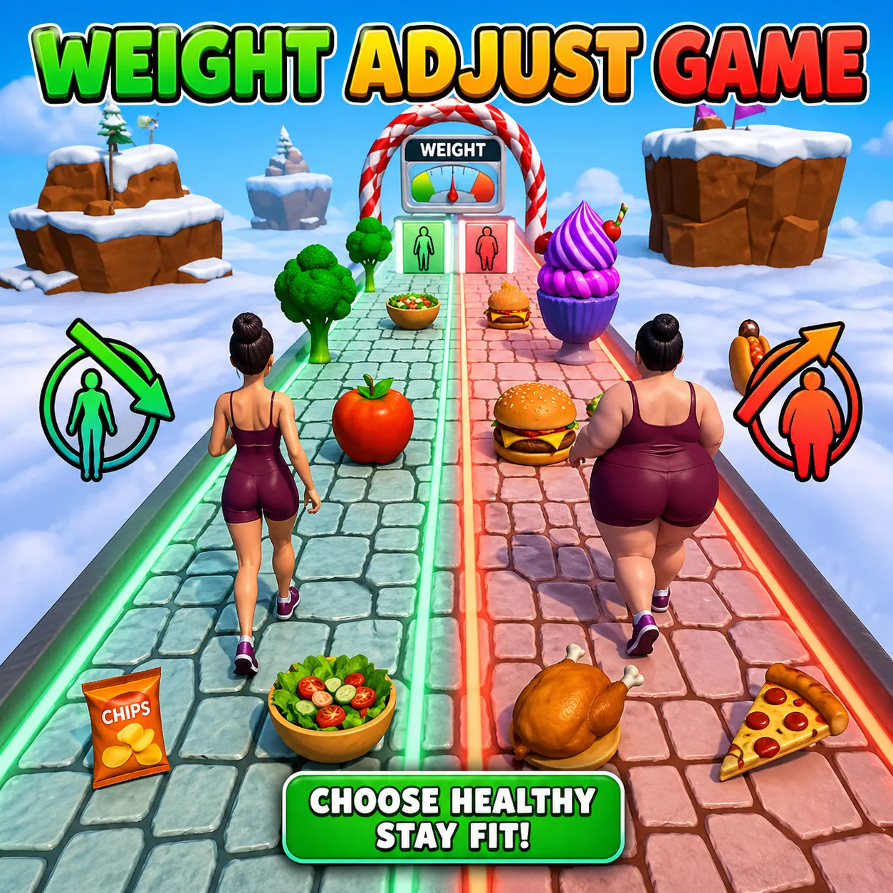 Play Weight Adjust Game now!